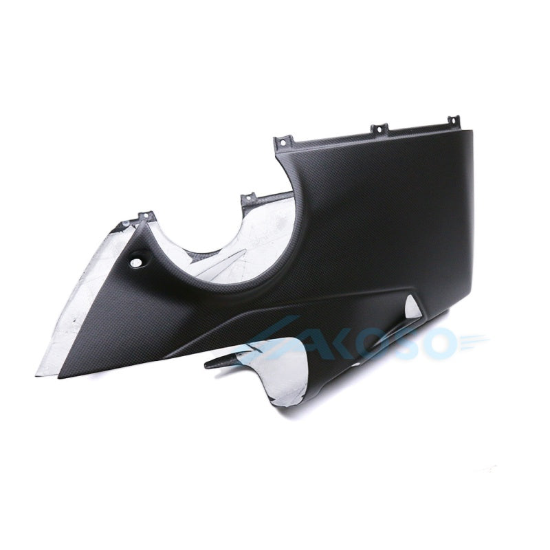 AKOSO 2018+ Ducati Panigale V4 V4S V4R Carbon Fiber Belly Pan Lower Side Fairing One Piece Version