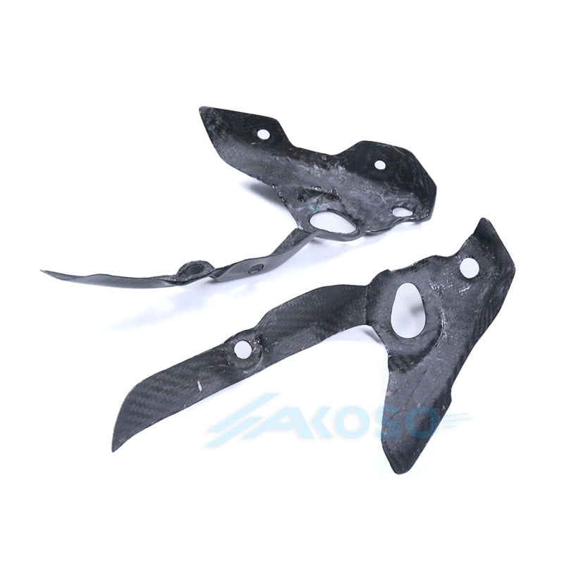 AKOSO 2012-2017 Yamaha FZ-07 MT-07 100% Carbon Fiber Head Light Holders