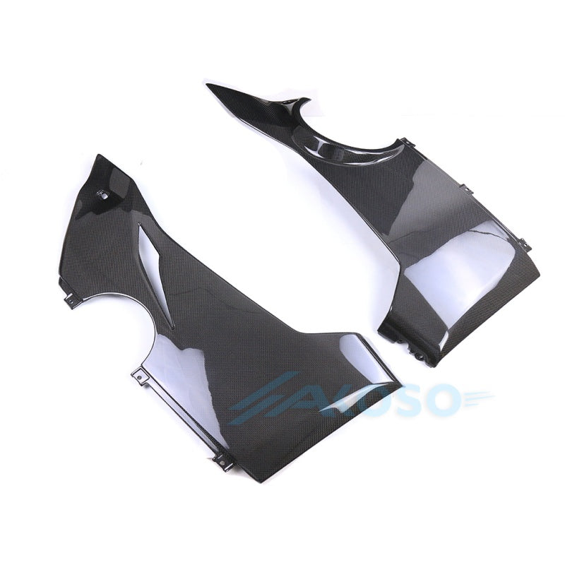 AKOSO 2018-2021 Ducati Panigale V4 V4S V4R Carbon Fiber Lower Side Fairings Belly Pan OEM Version