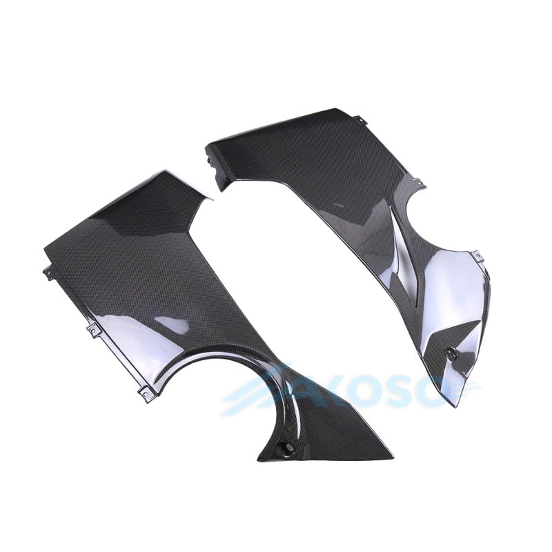 AKOSO 2018-2021 Ducati Panigale V4 V4S V4R Carbon Fiber Lower Side Fairings Belly Pan OEM Version