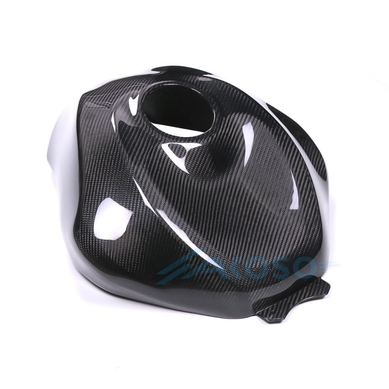 AKOSO 2019+ Kawasaki ZX-6R 636 Full Dry Carbon Fiber Fuel Tank Cover Fairing