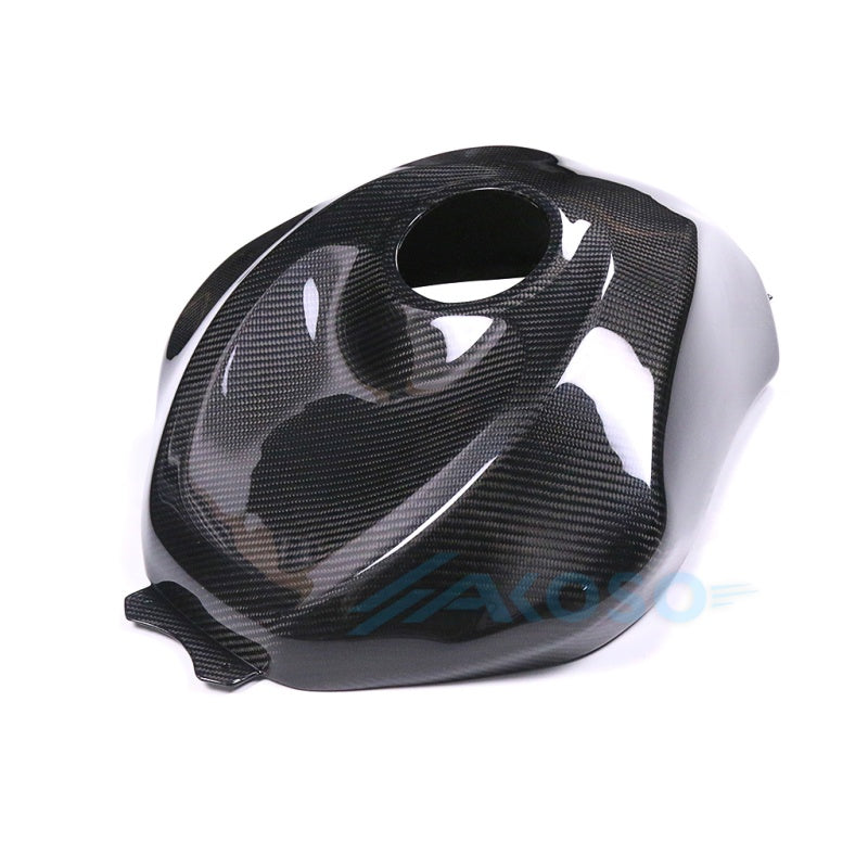 AKOSO 2019+ Kawasaki ZX-6R 636 Full Dry Carbon Fiber Fuel Tank Cover Fairing