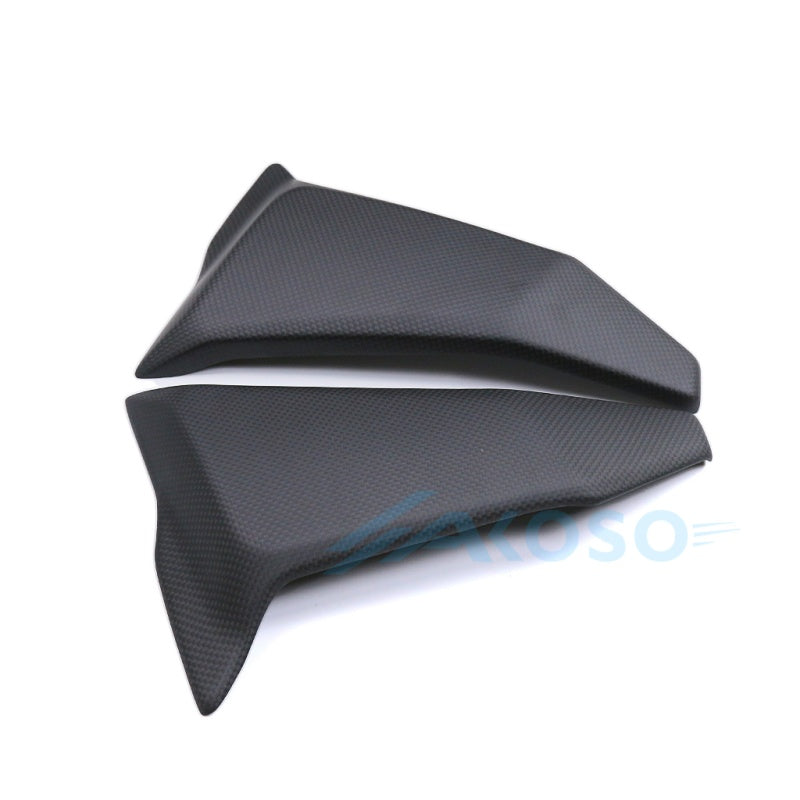 AKOSO 2019+ Ducati Hypermotard 950 Carbon Fiber Radiator Cover Front Side Fairing