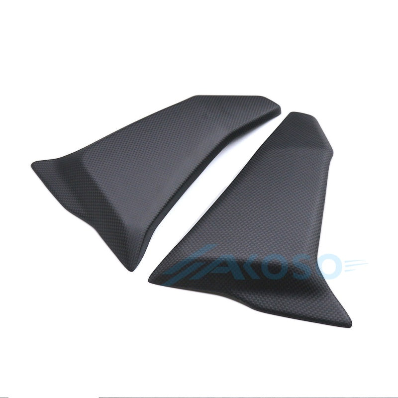 AKOSO 2019+ Ducati Hypermotard 950 Carbon Fiber Radiator Cover Front Side Fairing