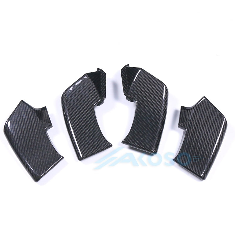 AKOSO 2020-2024 Ducati Streetfighter V4 V4S Carbon Fiber Winglets Upper Lower Air Deflector Fairing