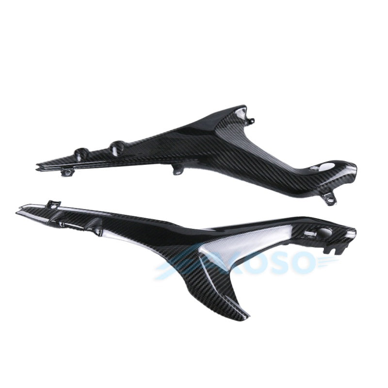 AKOSO 2020-2024 DUCATI Streetfighter V4 V4S Carbon Fiber Motorcycle Seat Side Panel Fairing