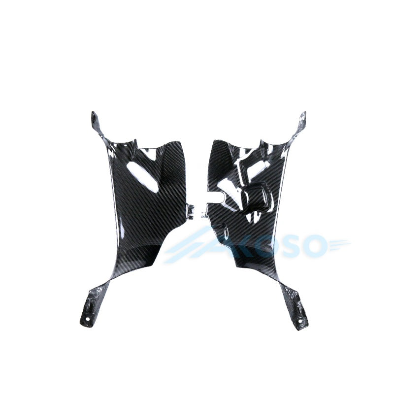 AKOSO 2018-2024 Ducati Panigale V4 V4S V4R Carbon Fiber Front Lining Air Duct Fairings