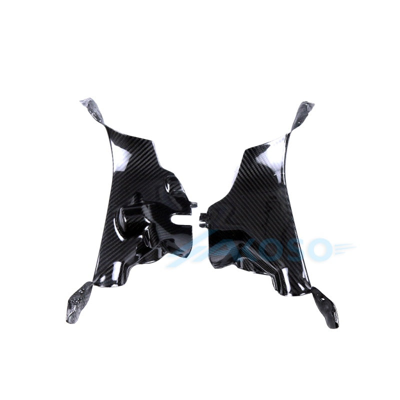 AKOSO 2018-2024 Ducati Panigale V4 V4S V4R Carbon Fiber Front Lining Air Duct Fairings