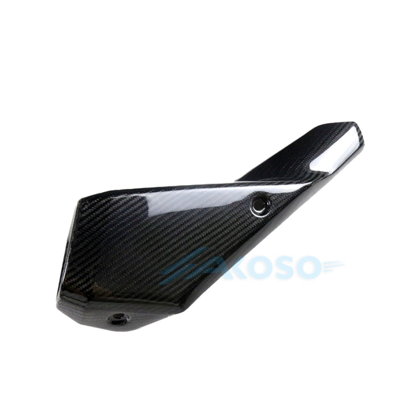 AKOSO 2019+ CB650R CBR650R Carbon Fiber Exhaust Pipe Heat Shield Guard Cover