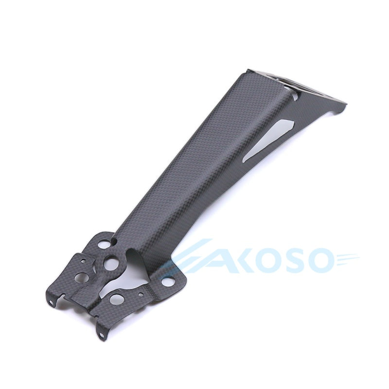 AKOSO 2019+ Ducati Hypermotard 950 Carbon Fiber License Plate Bracket Holder