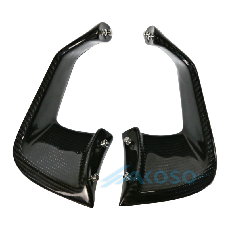 AKOSO 2020+ Yamaha YZF R1 R1M Carbon Fiber Winglet Fixed Wind Wing Aerodynamic