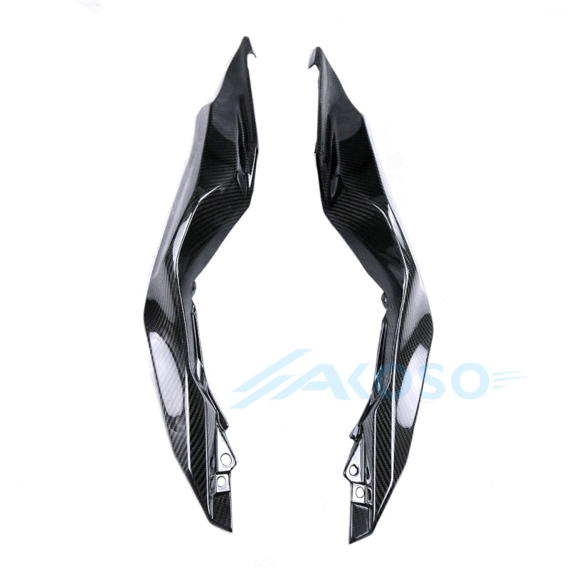 AKOSO 2023+ Kawasaki Ninja ZX-4R 4RR Carbon Fiber Rear Tail Seat Side Panel Cover Fairing