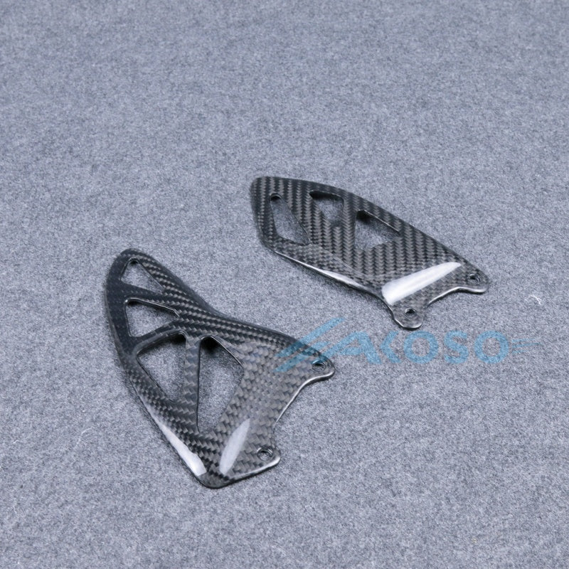 AKOSO 2017+ Suzuki GSX-R 1000 Carbon Fiber Heel Guards
