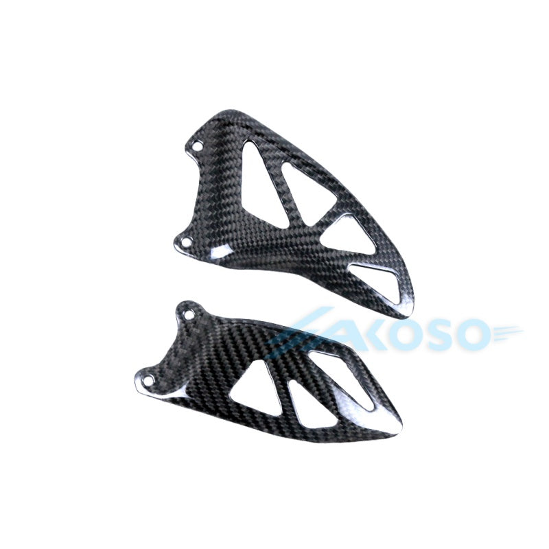AKOSO 2017+ Suzuki GSX-R 1000 Carbon Fiber Heel Guards