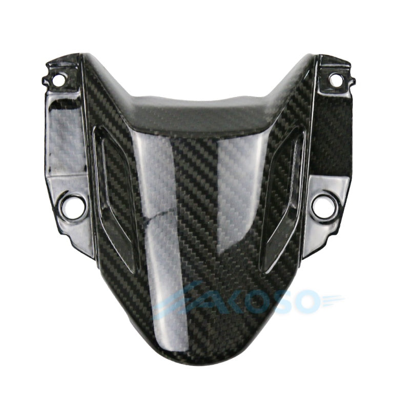 AKOSO 2018+ Yamaha MT07 FZ07 Carbon Fiber Front Windshield Windscreen Cover Protector