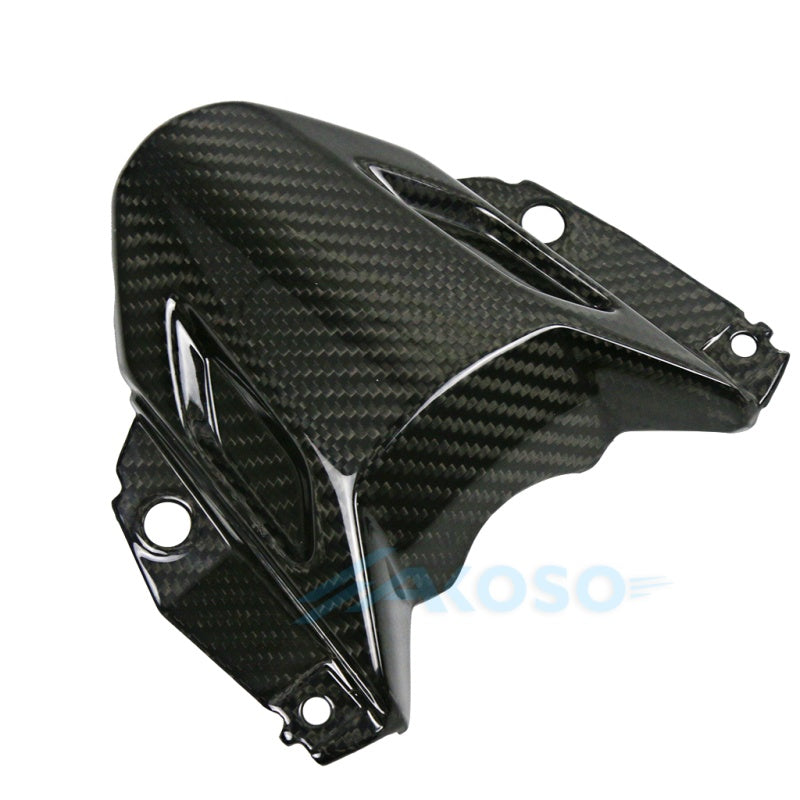 AKOSO 2018+ Yamaha MT07 FZ07 Carbon Fiber Front Windshield Windscreen Cover Protector