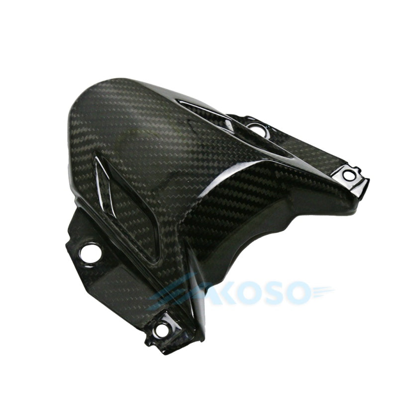 AKOSO 2018+ Yamaha MT07 FZ07 Carbon Fiber Front Windshield Windscreen Cover Protector