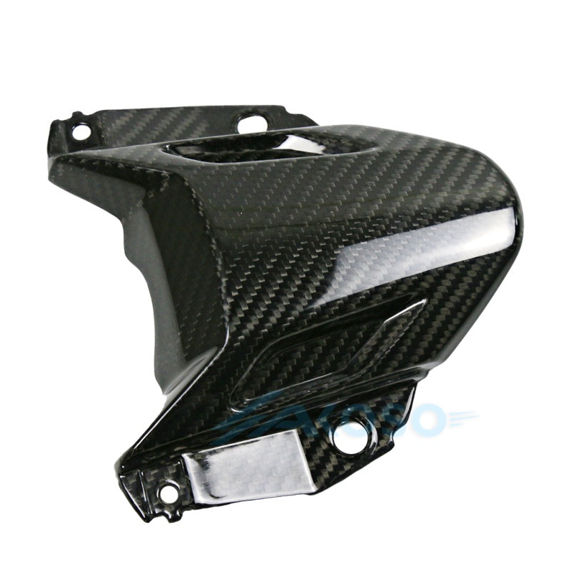 AKOSO 2018+ Yamaha MT07 FZ07 Carbon Fiber Front Windshield Windscreen Cover Protector