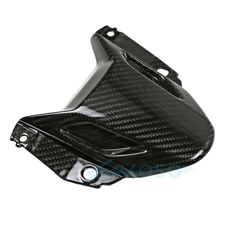 AKOSO 2018+ Yamaha MT07 FZ07 Carbon Fiber Front Windshield Windscreen Cover Protector