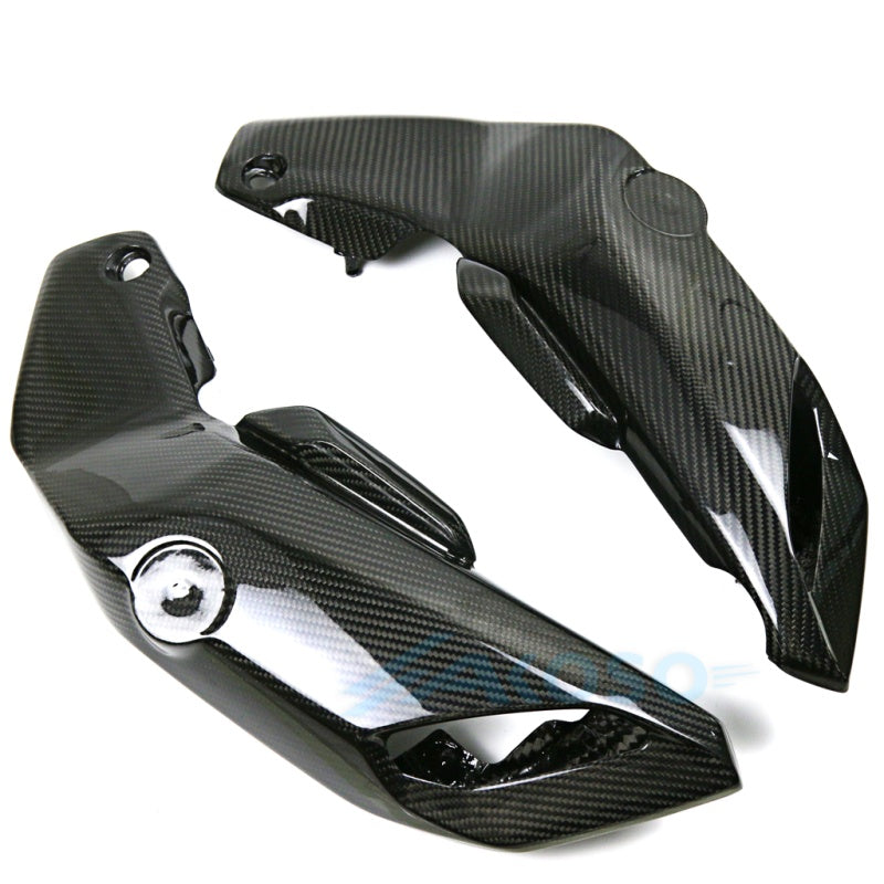 AKOSO 2018+ Yamaha MT07 FZ07 Carbon Fiber Fuel Tank Front Side Panel Air Intake Covers