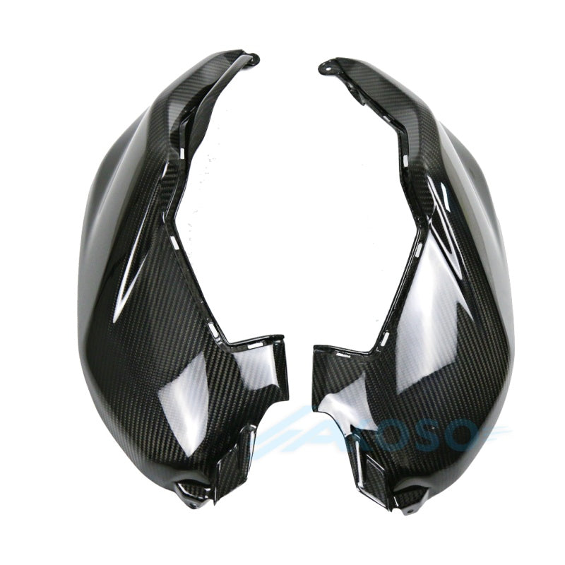 AKOSO 2018+Yamaha MT07 FZ07 Carbon Fiber Tank Side Panels Covers Fairing