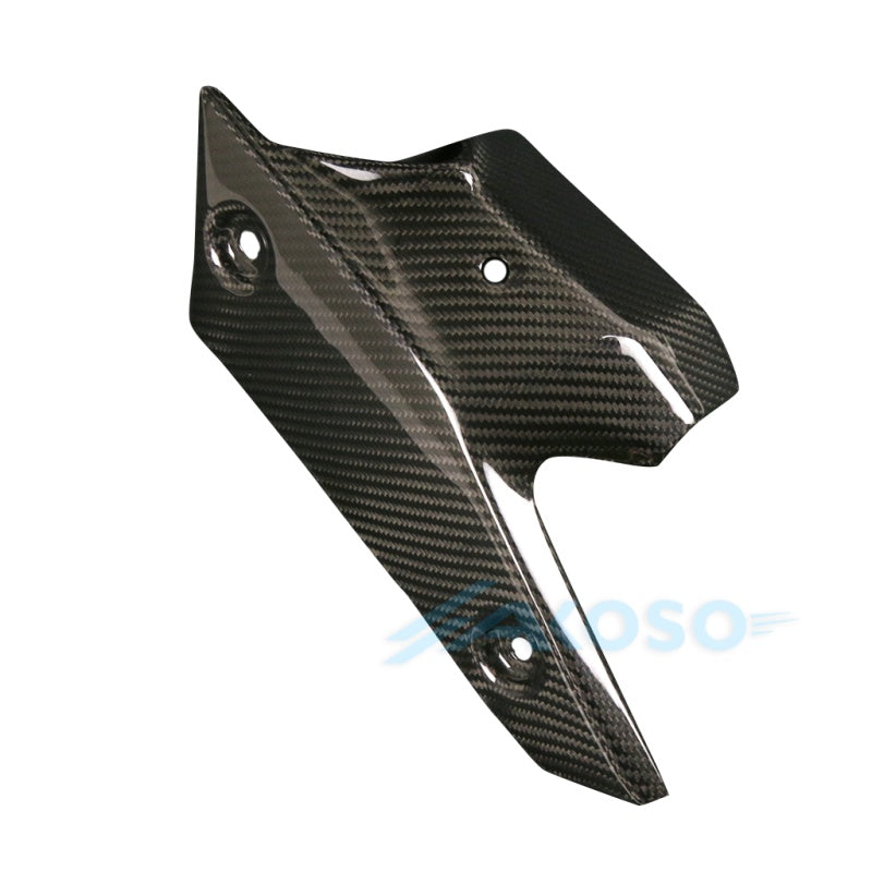AKOSO 2024+ Kawasaki Ninja ZX-6R Carbon Fiber Motorcycle Exhaust Pipe Heat Shied Cover