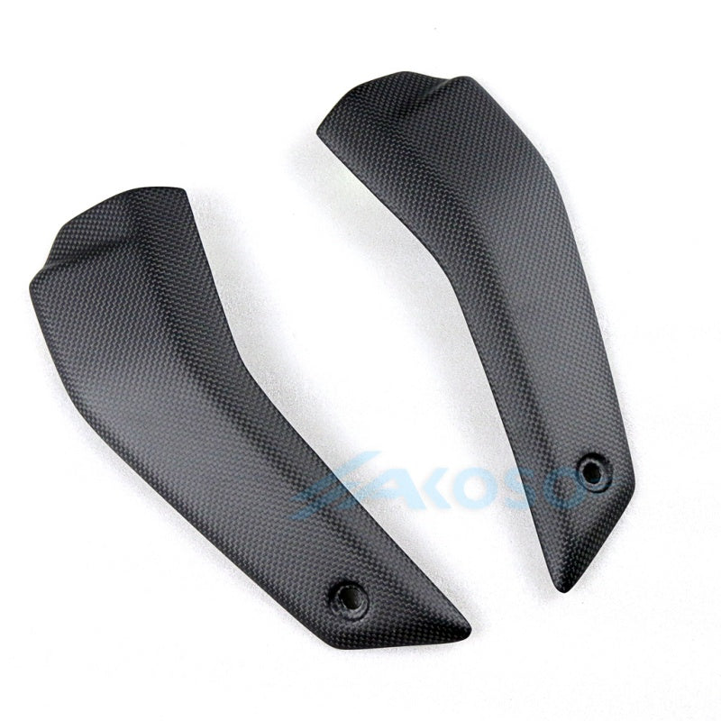 AKOSO 2020-2024 Ducati Streetfighter V4 V4S Carbon Fiber Upper Radiator Guards Panels