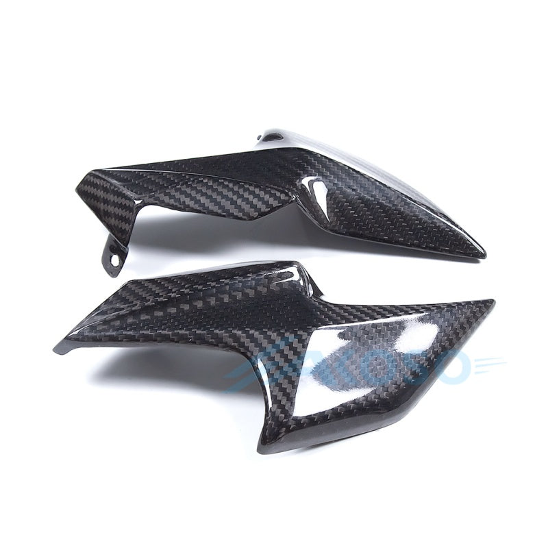 AKOSO 2020-2024 Kawasaki Z900 Carbon Fiber Motorcycle Front Side Nose Headlight Fairing Panel