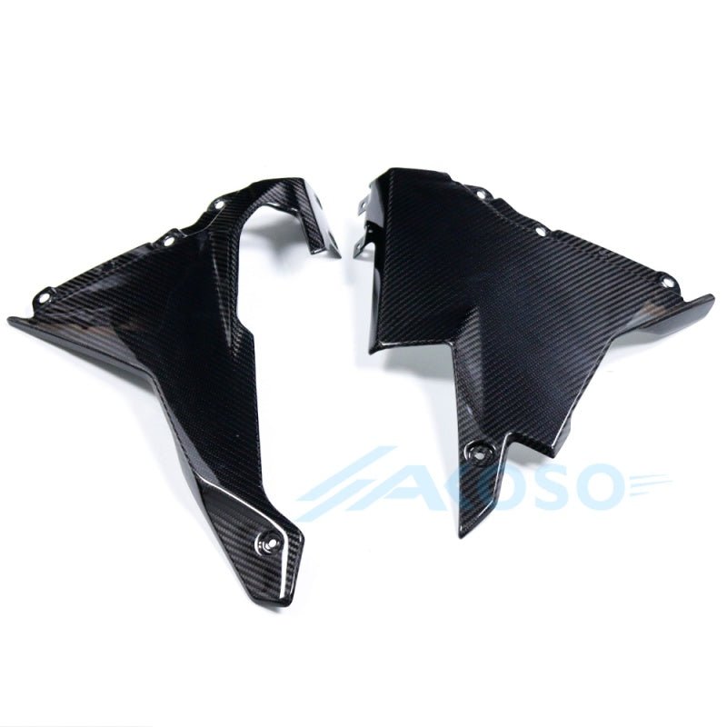 AKOSO 2024+ Triumph Daytona 660 Carbon Fiber Lower Side Panels