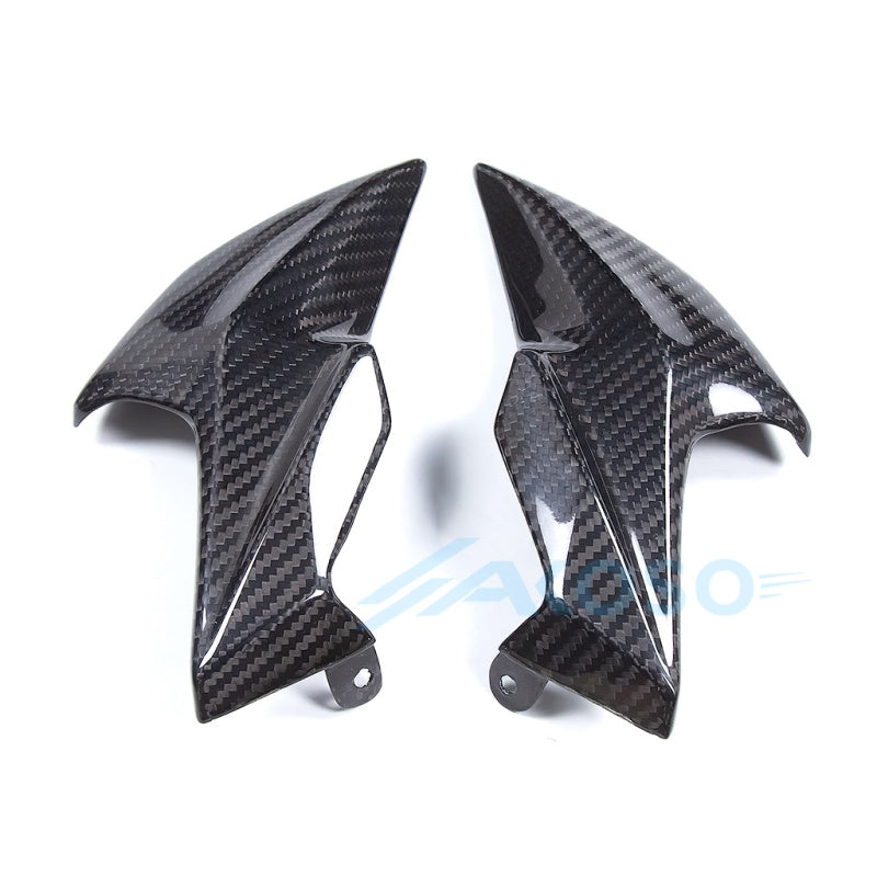 AKOSO 2020-2024 Kawasaki Z900 Carbon Fiber Motorcycle Front Side Nose Headlight Fairing Panel