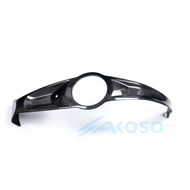 AKOSO 2024+ Triumph Daytona 660 Carbon Fiber Tank Center Panel Cover