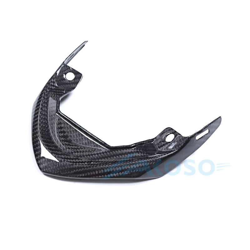 AKOSO 2019-2023 Kawasaki Ninja ZX-6R 363 Carbon Fiber Front Fairing Under Head Cowl