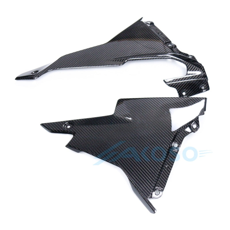 AKOSO 2024+ Triumph Daytona 660 Carbon Fiber Lower Side Panels