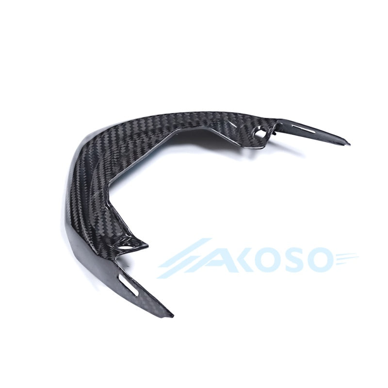 AKOSO 2019-2023 Kawasaki Ninja ZX-6R 363 Carbon Fiber Front Fairing Under Head Cowl