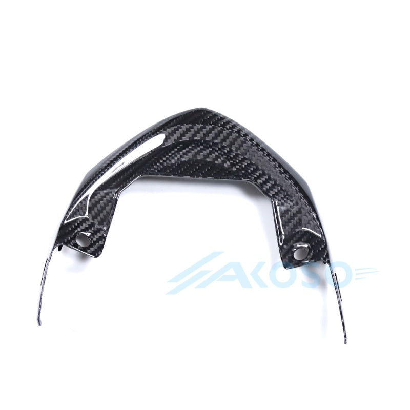 AKOSO 2019-2023 Kawasaki Ninja ZX-6R 363 Carbon Fiber Front Fairing Under Head Cowl