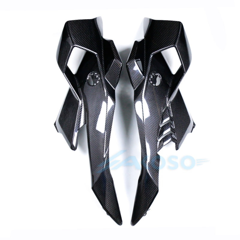 AKOSO 2025 BMW S1000RR Carbon Fiber Front Upper Side Panel Winglets Fairing Kit