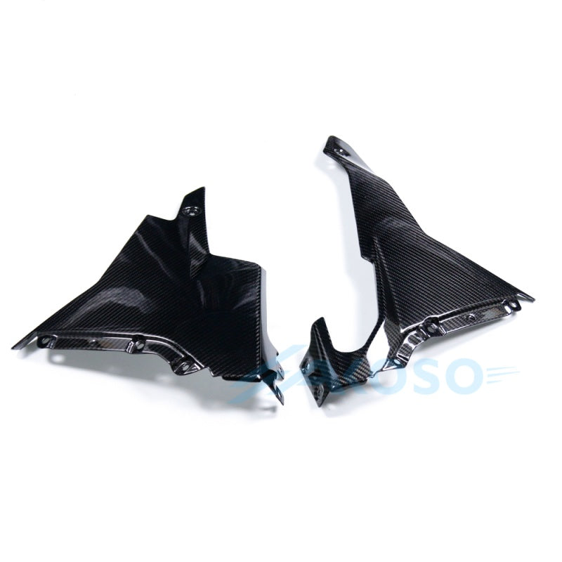 AKOSO 2024+ Triumph Daytona 660 Carbon Fiber Lower Side Panels