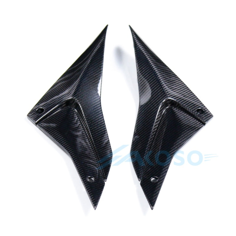 AKOSO 2021+ Aprilia RSV4 / Tuono V4 Carbon Fiber Side Panels Under Seat Tank Side