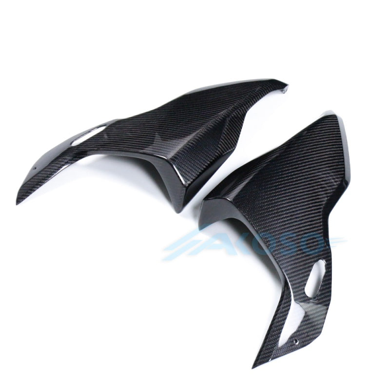 AKOSO 2025 BMW S1000RR Carbon Fiber Front Side Nose Headlight Cover Fairing