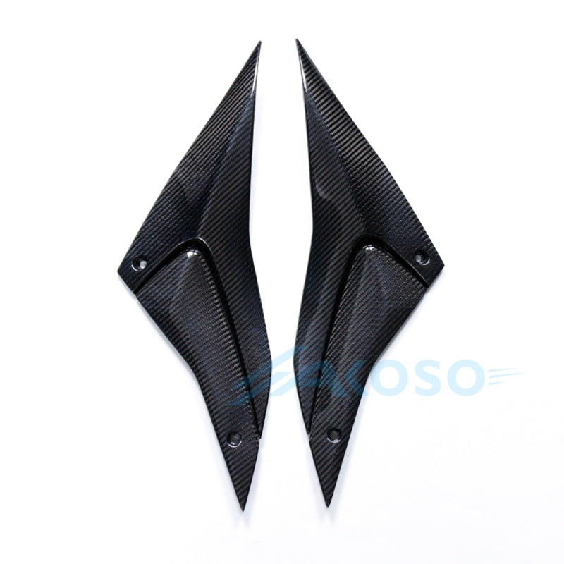 AKOSO 2021+ Aprilia RSV4 / Tuono V4 Carbon Fiber Side Panels Under Seat Tank Side