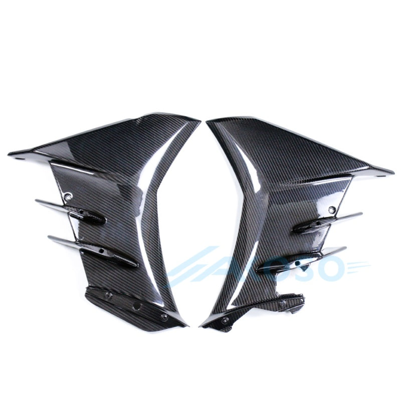 AKOSO 2021-2024 Aprilia RSV4 Carbon Fiber Front Side Fairing Panels