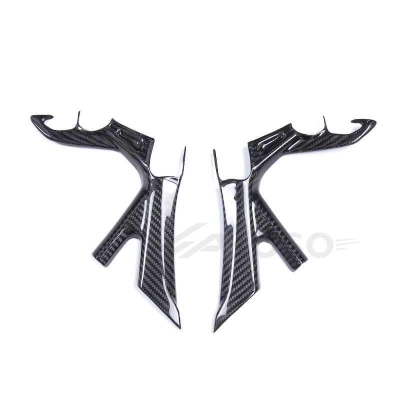 AKOSO 2021+ Suzuki Hayabusa Gen3 GSX1300R Carbon Fiber Rear Passenger Foot Peg Footrest Cover