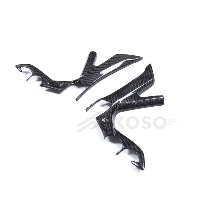 AKOSO 2021+ Suzuki Hayabusa Gen3 GSX1300R Carbon Fiber Rear Passenger Foot Peg Footrest Cover