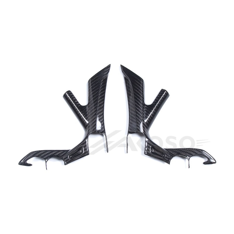 AKOSO 2021+ Suzuki Hayabusa Gen3 GSX1300R Carbon Fiber Rear Passenger Foot Peg Footrest Cover