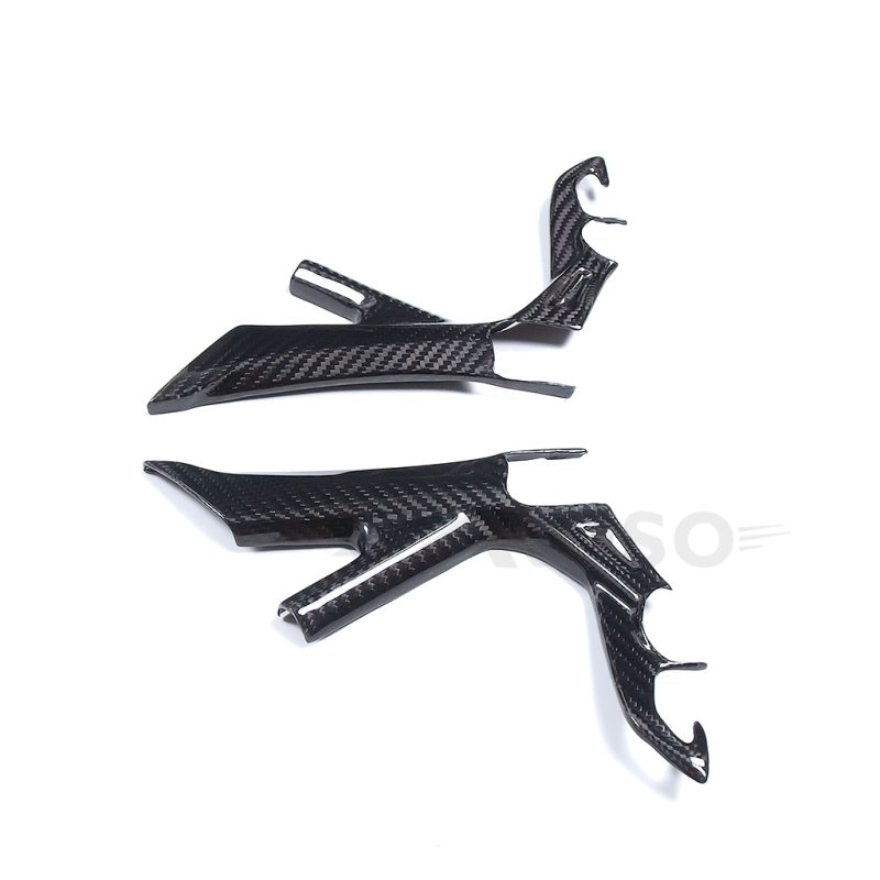 AKOSO 2021+ Suzuki Hayabusa Gen3 GSX1300R Carbon Fiber Rear Passenger Foot Peg Footrest Cover