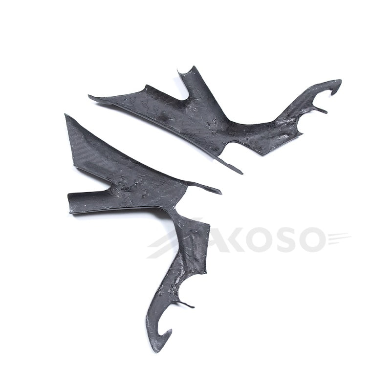 AKOSO 2021+ Suzuki Hayabusa Gen3 GSX1300R Carbon Fiber Rear Passenger Foot Peg Footrest Cover