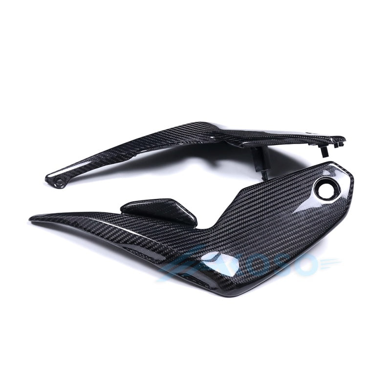 AKOSO 2021-2024 Yamaha MT07 Carbon Fiber Tank Side Cover Under Tank