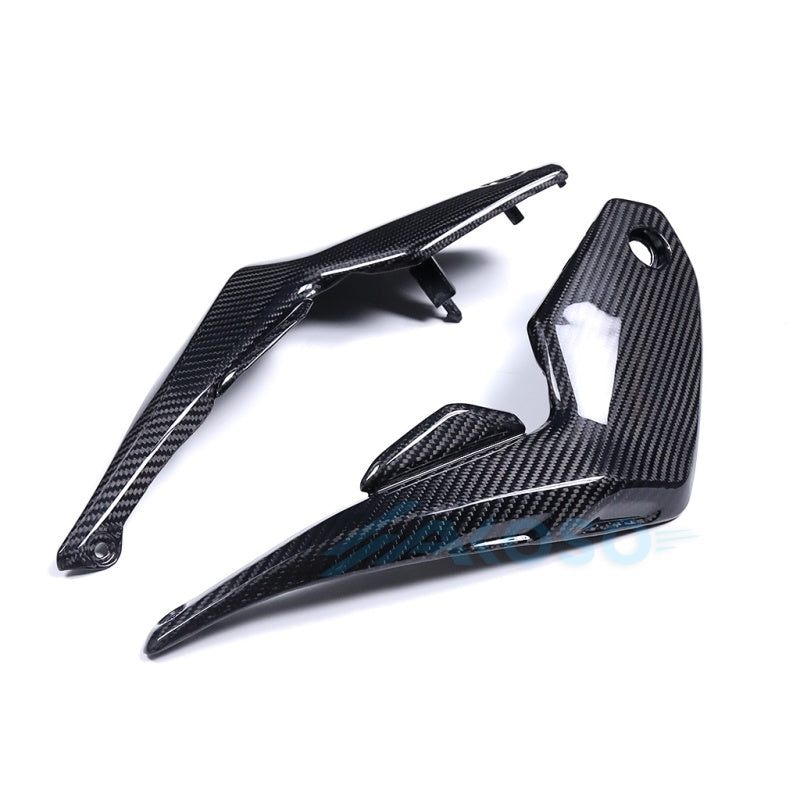 AKOSO 2021-2024 Yamaha MT07 Carbon Fiber Tank Side Cover Under Tank