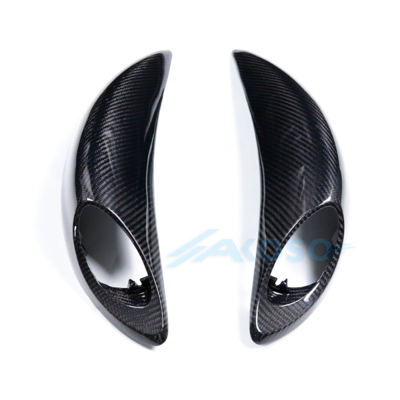AKOSO 2008-2020 Suzuki GSX1300 R Hayabusa 100% Carbon Fiber Rear Side Seat Section Panel Fairings