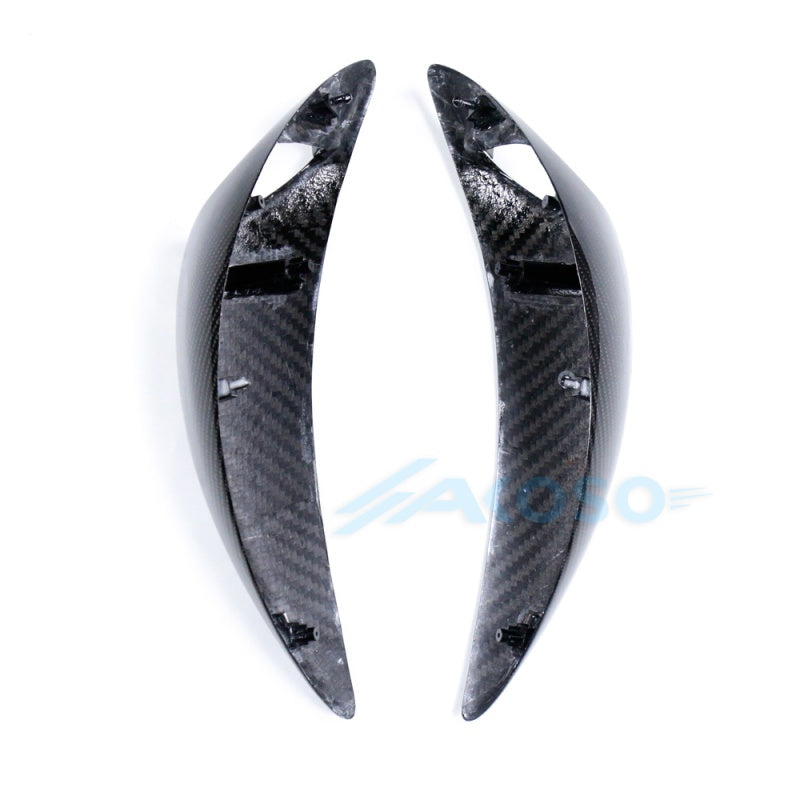 AKOSO 2008-2020 Suzuki GSX1300 R Hayabusa 100% Carbon Fiber Rear Side Seat Section Panel Fairings